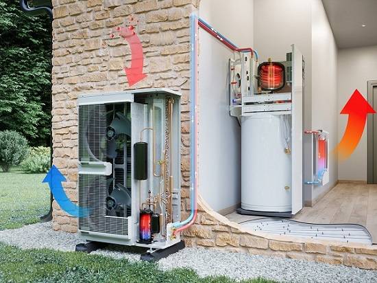 Pompe à chaleur air/eau Mitsubishi
