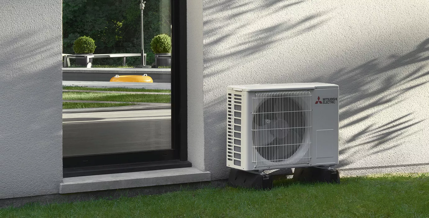 Installation pompe à chaleur Mitsubishi